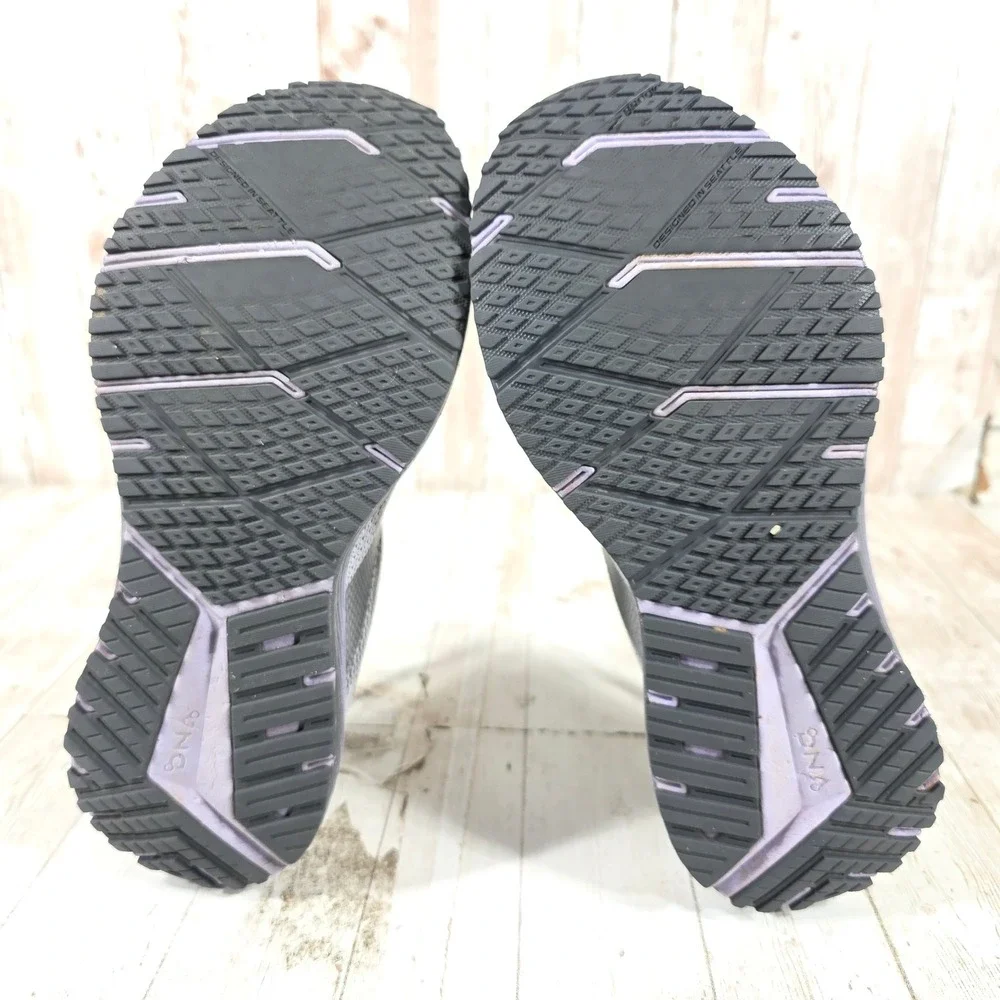 Brooks Revel 7 Womens Running Shoes Grey Purple Bronze 1204241B522 Size 8.5 B